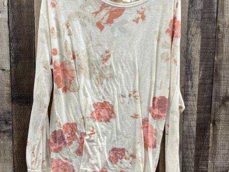 Top Long Sleeve By We The Free In Floral Print, Size: M For Cheap