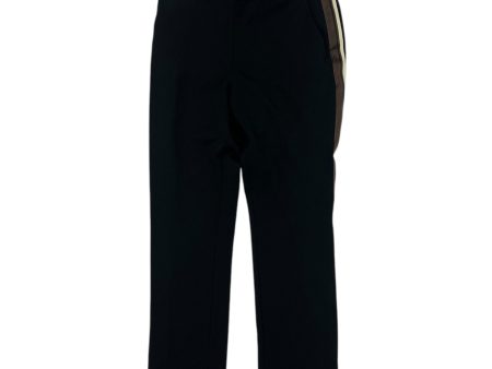 Pants Chinos & Khakis By H&M In Black, Size:8 Supply