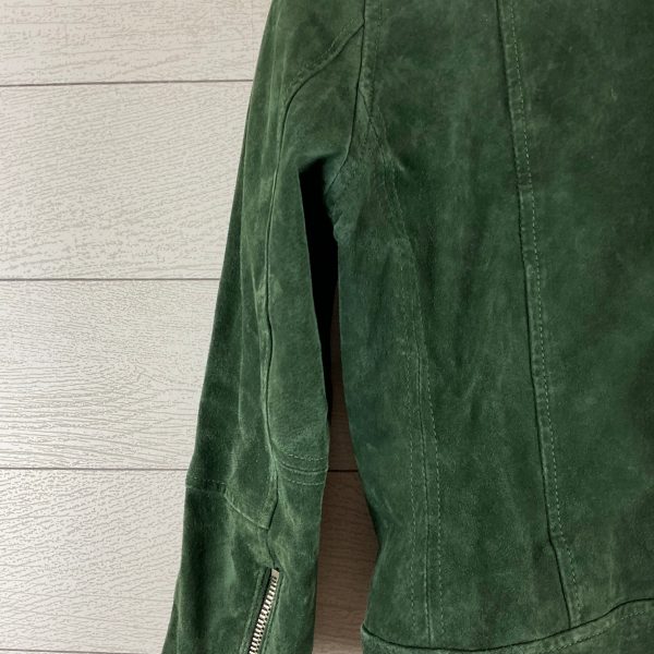 Jacket Faux Fur & Sherpa By Blanknyc In Green, Size: S Online Sale