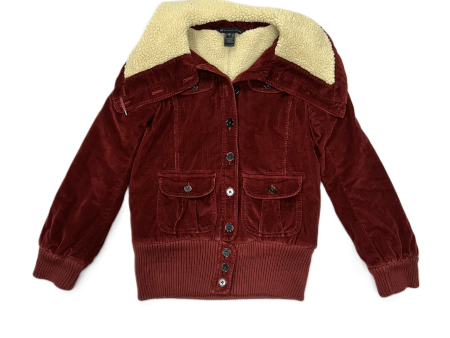 Jacket Designer By Marc By Marc Jacobs In Red & Tan, Size: Xs Discount