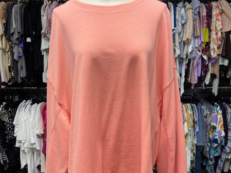 Top Long Sleeve By Z Supply In Orange, Size: Xl Discount