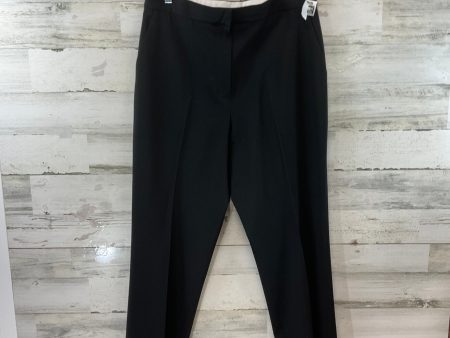 Pants Designer By St. John In Black, Size:12 Online Sale