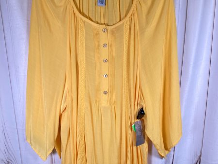 Tunic 3 4 Sleeve By Catherines  Size: 3x Online Hot Sale