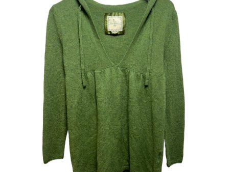 Hooded Sweater Cashmere By Old Navy In Green, Size: M For Sale