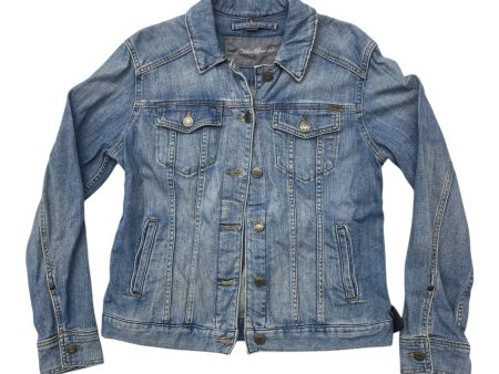 Jacket Denim By Eddie Bauer In Blue Denim, Size: M For Sale