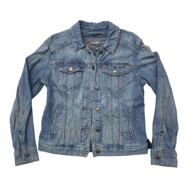 Jacket Denim By Eddie Bauer In Blue Denim, Size: M For Sale