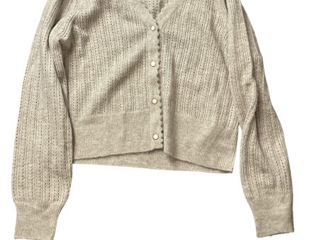 Sweater Cardigan By Joie In Tan, Size: L Sale