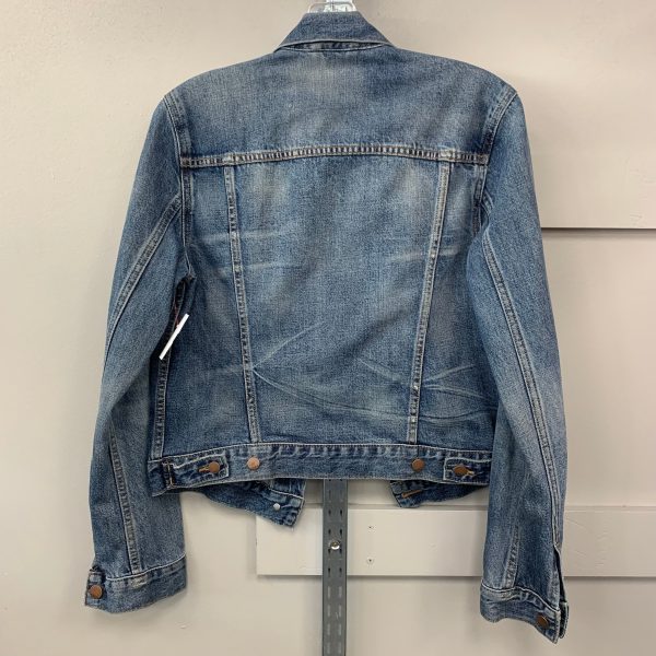 Jacket Denim By Gap In Blue Denim, Size: S For Sale