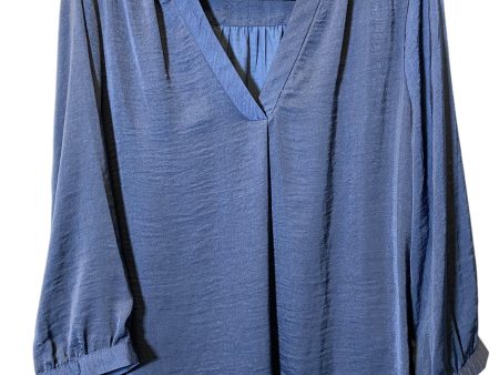 Top 3 4 Sleeve By Vince Camuto In Navy, Size: Xl For Cheap