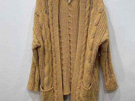 Cardigan By Love Tree In Yellow, Size: S Supply