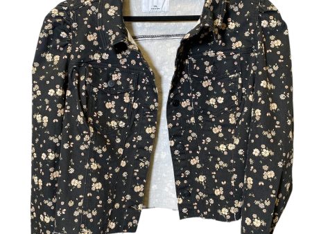 Jacket Denim By Celebrity Pink In Floral Print, Size: Xxl For Cheap